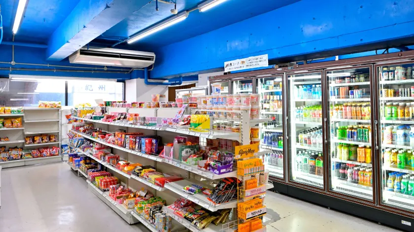コンビニ店内