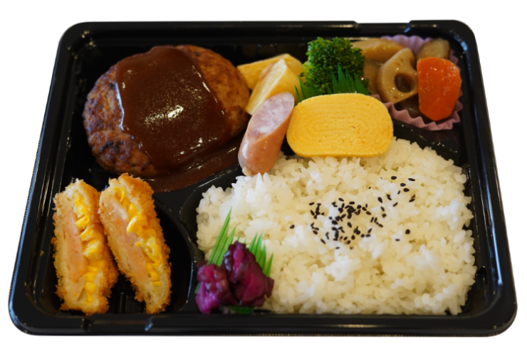 ハンバーグ弁当