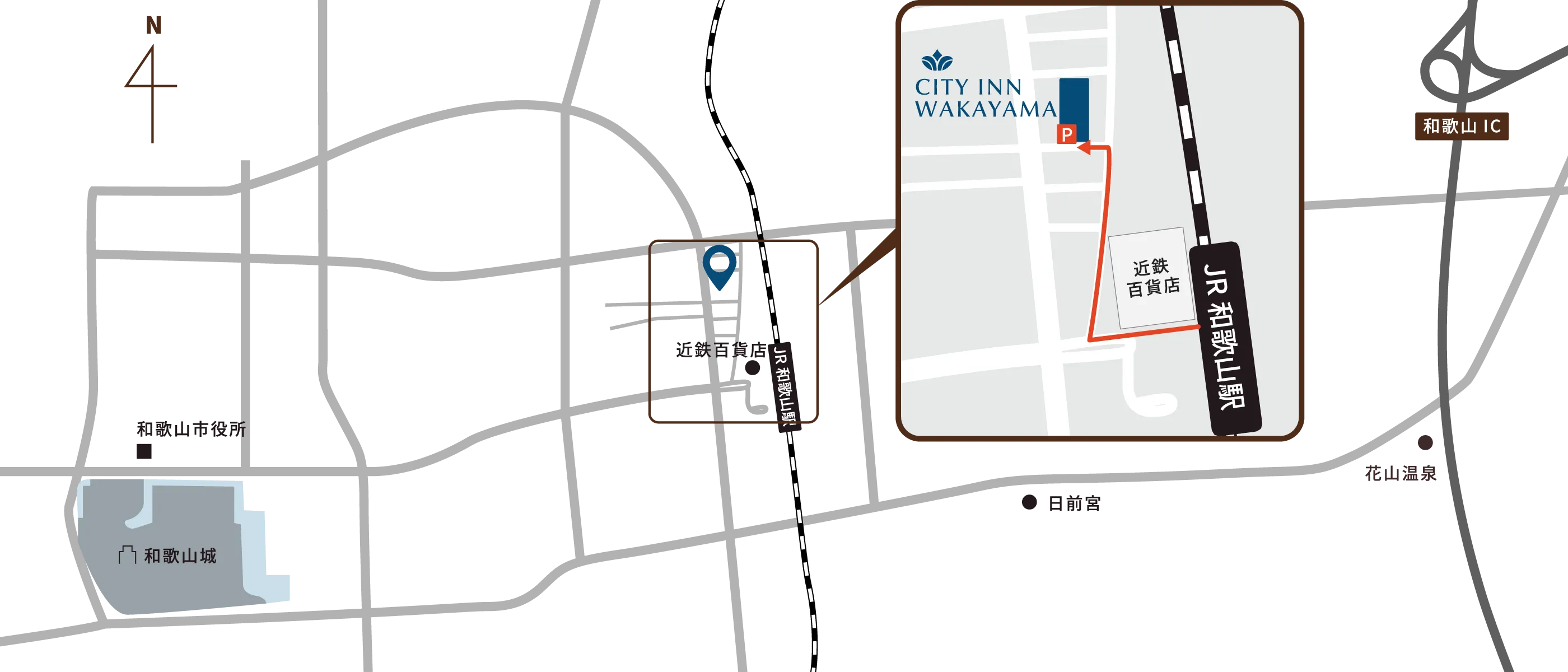 アクセスマップ