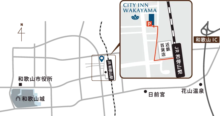 アクセスマップ